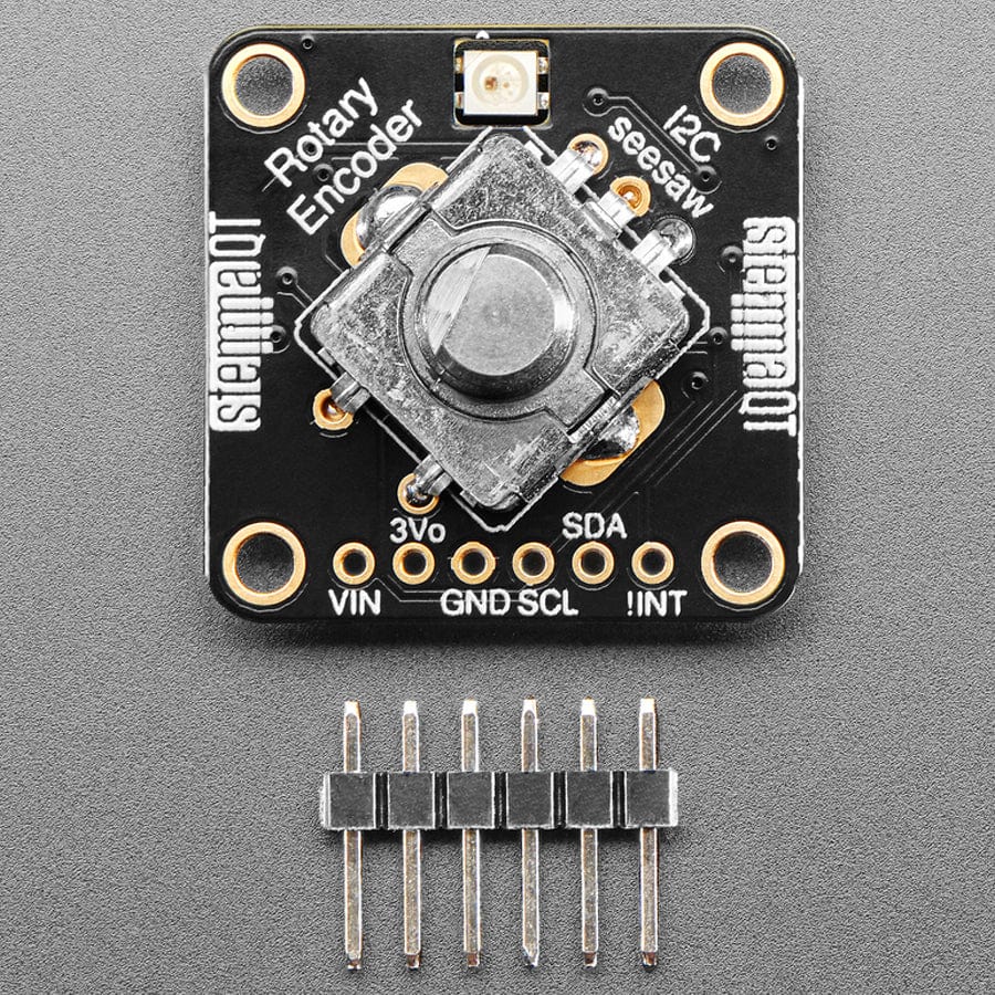 Adafruit I2C Stemma QT Rotary Encoder Breakout with Encoder - STEMMA QT / Qwiic