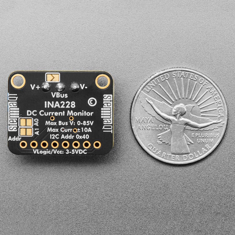 Adafruit INA228 - I2C 85V, 20-bit High or Low Side Power Monitor - STEMMA QT / Qwiic
