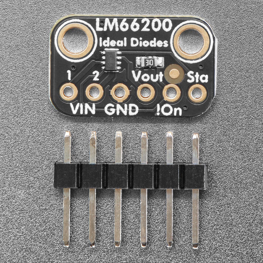 Adafruit LM66200 Ideal Dual Diodes Breakout