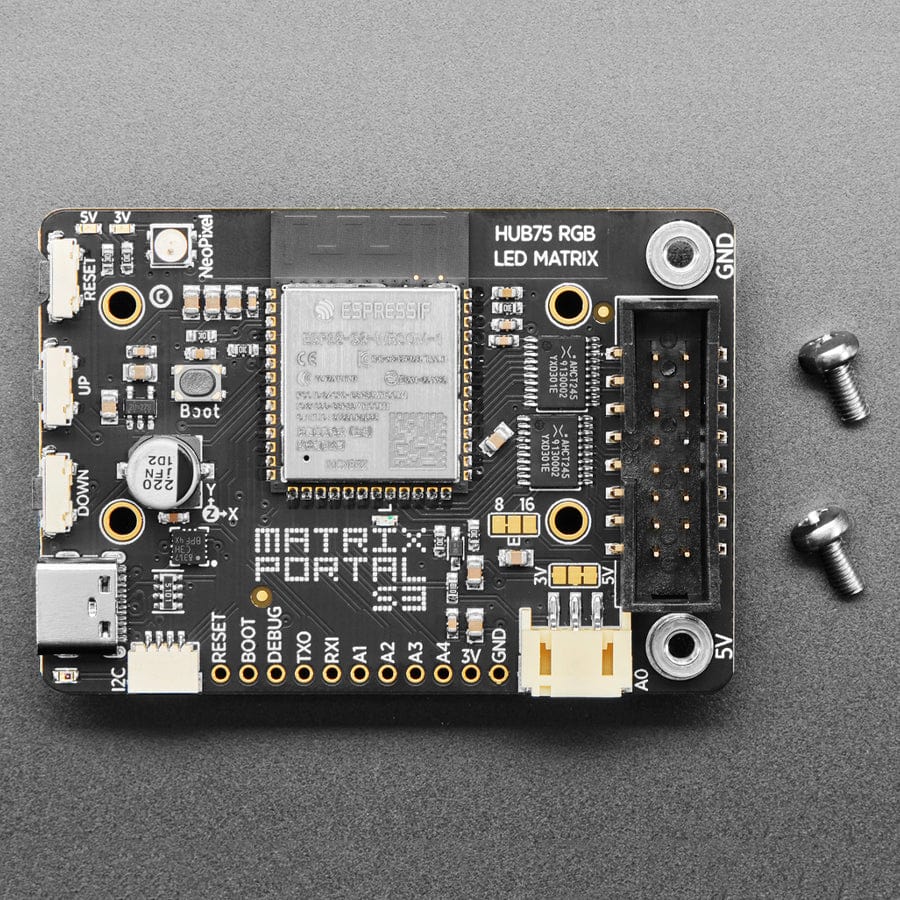 Adafruit Matrix Portal S3 CircuitPython Powered Internet Display