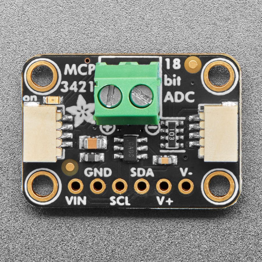 Adafruit MCP3421 18-Bit ADC - STEMMA QT / Qwiic