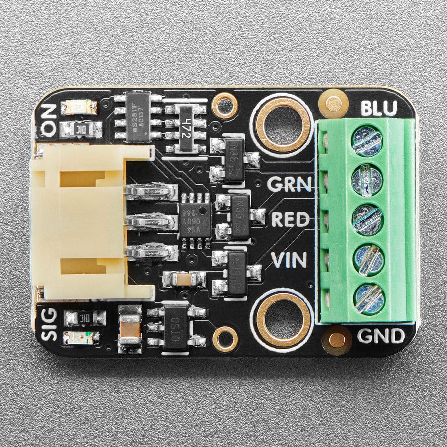 Adafruit NeoRGB Stemma - NeoPixel to RGB PWM LEDs and Strips - STEMMA JST PH 2mm
