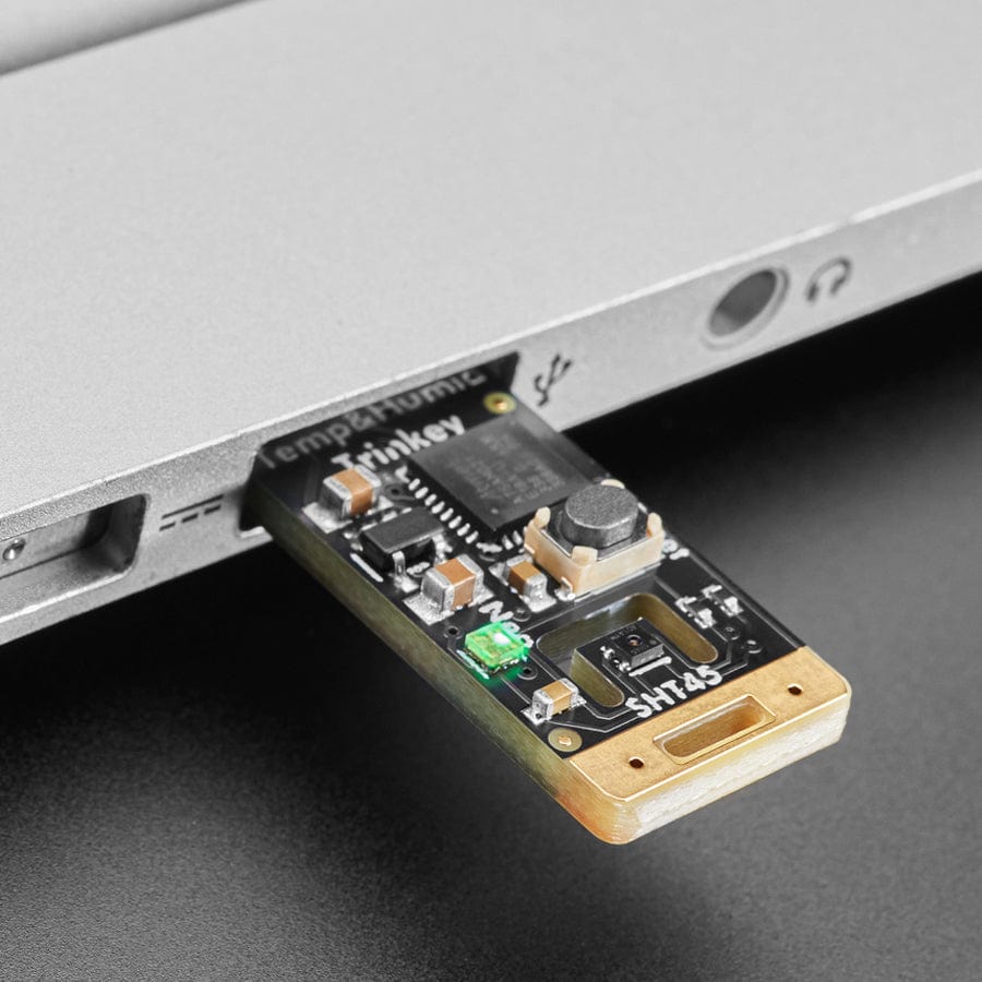 Adafruit SHT45 Trinkey - USB Temperature and Humidity Sensor