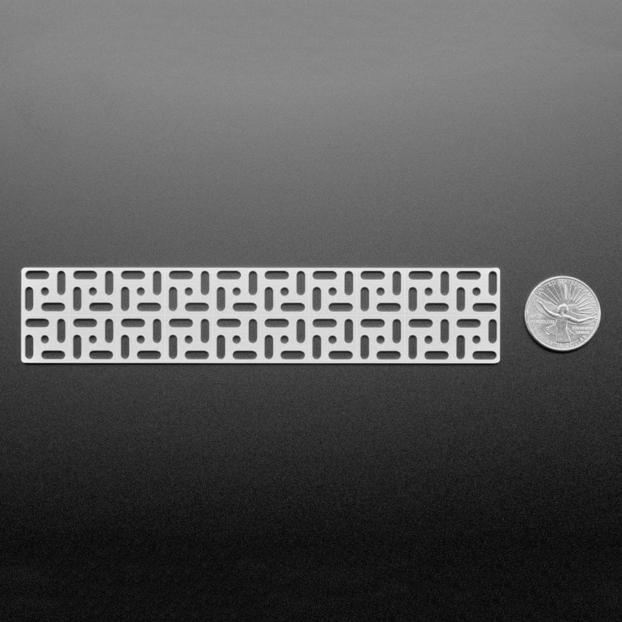Adafruit Swirly Aluminum Mounting Grid for 0.1" Spaced PCBs - 2x10