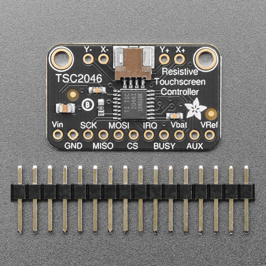 Adafruit TSC2046 SPI Resistive Touch Screen Controller