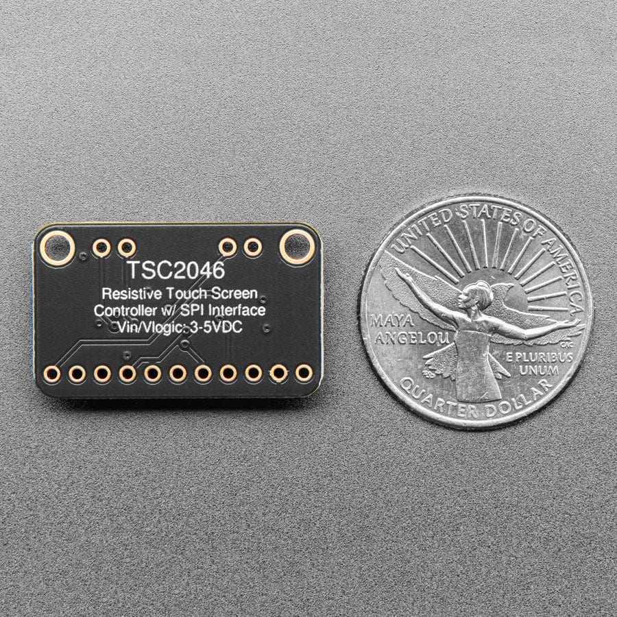Adafruit TSC2046 SPI Resistive Touch Screen Controller