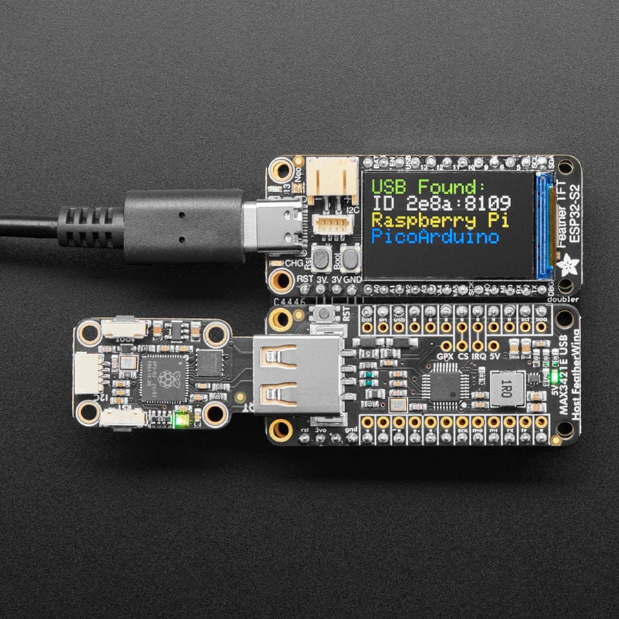 Adafruit USB Host FeatherWing with MAX3421E