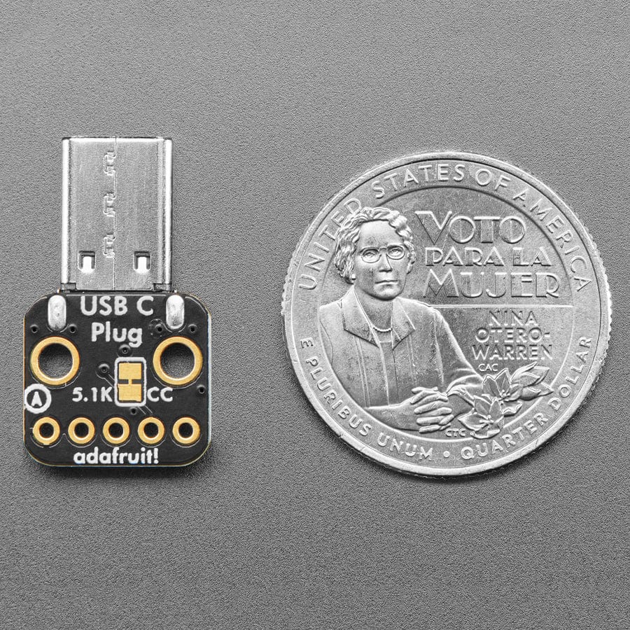 Adafruit USB Type C Plug Breakout