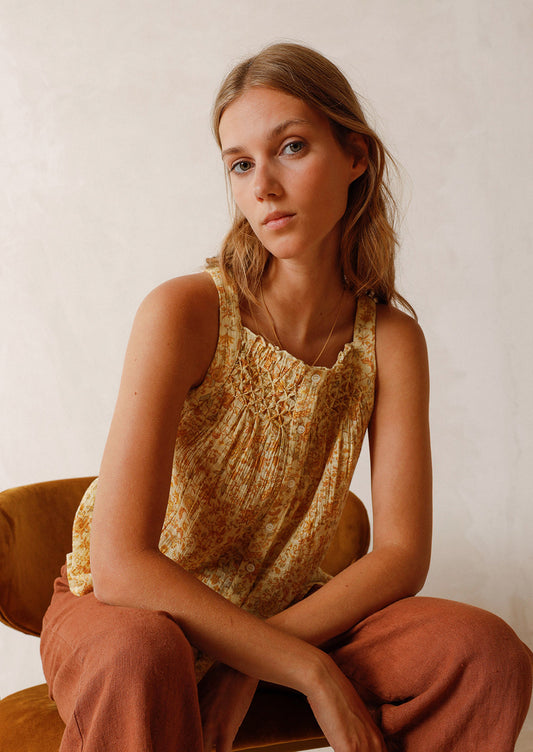 Adela Square Neck Top