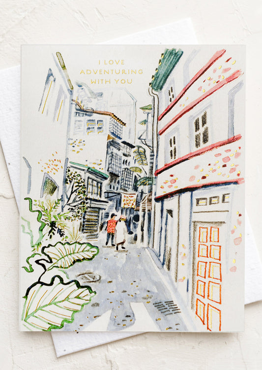 I Love Adventuring With You Card