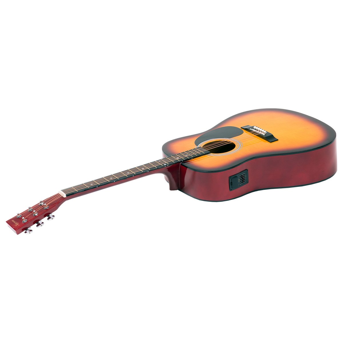 Karrera Electronic Acoustic Guitar 41in (Sunburst)