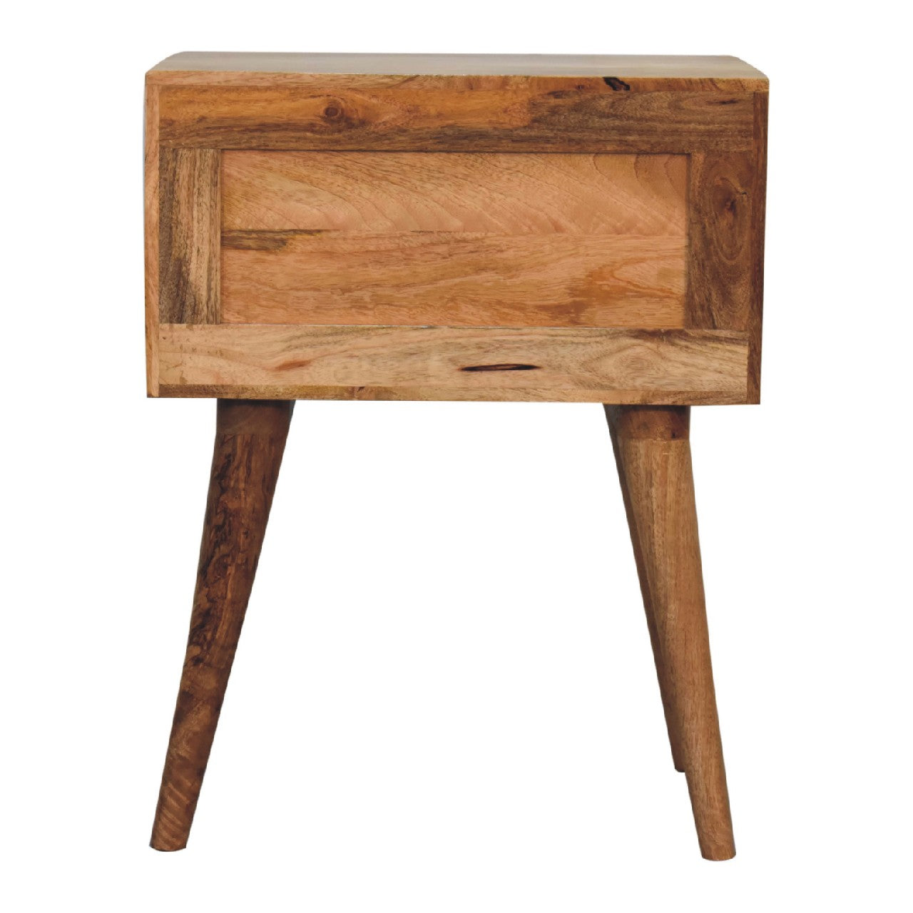 Blossom Bone Inlay Bedside with 2 Drawers