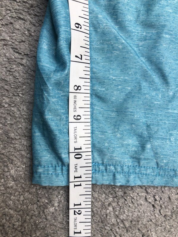 OP Shorts Mens Medium Teal Luster Bermuda Activewear Running Jogging Lightweight