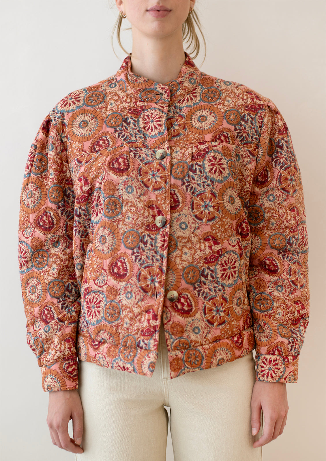Allegra Quilted Jacket in Kaleidoscope
