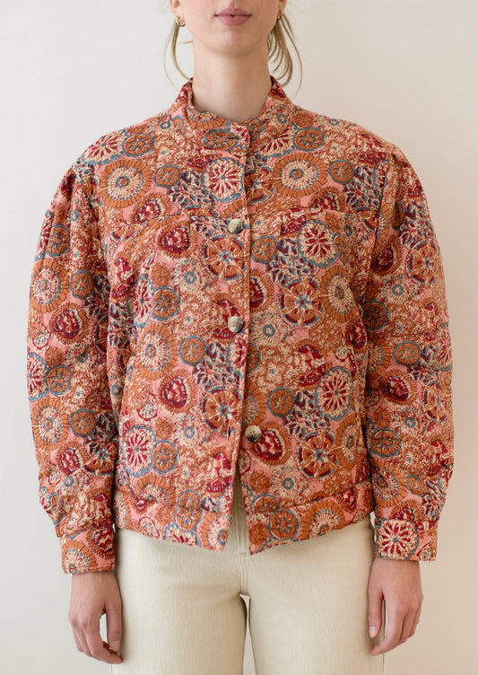 Allegra Quilted Jacket in Kaleidoscope