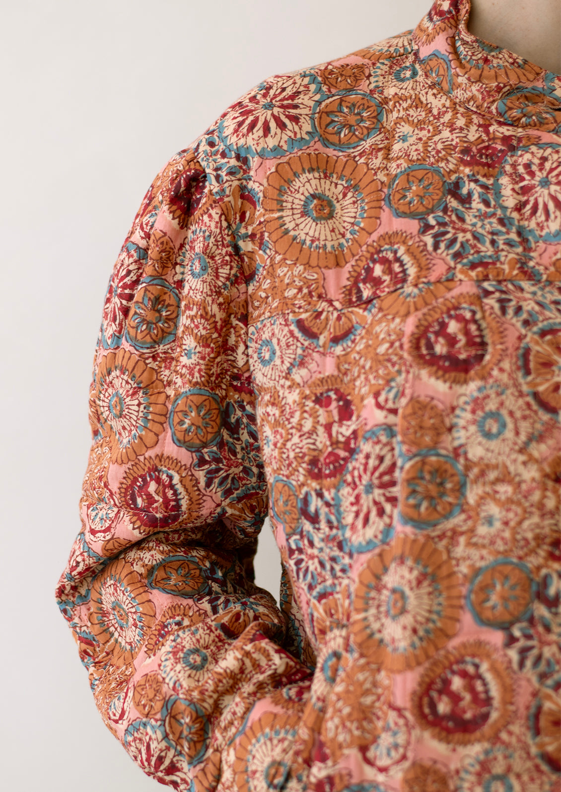 Allegra Quilted Jacket in Kaleidoscope