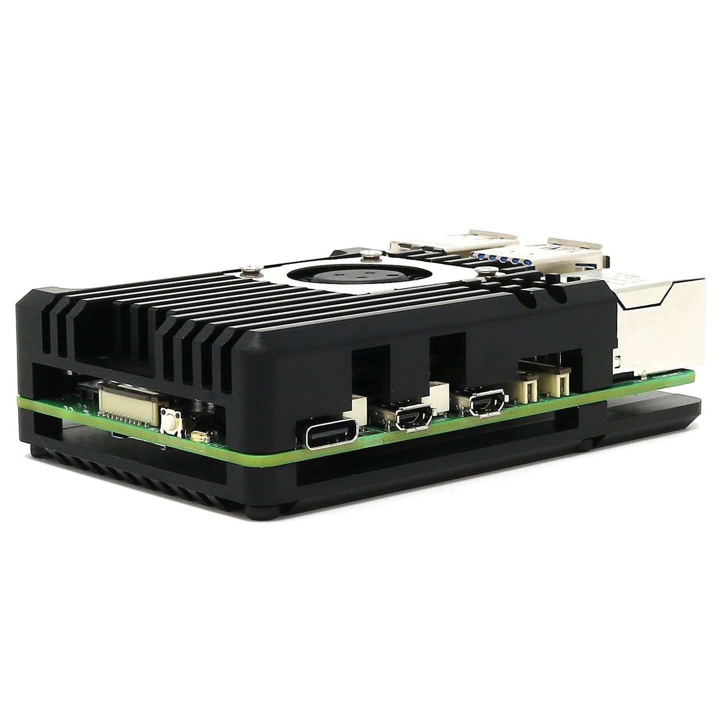Aluminium Armour Blower Fan Heatsink Case for Raspberry Pi 5
