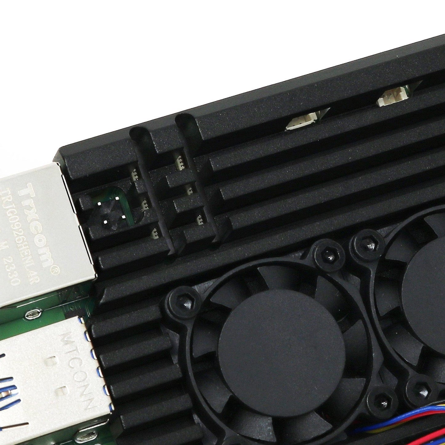 Aluminium Armour Dual-Fan Heatsink Case for Raspberry Pi 5