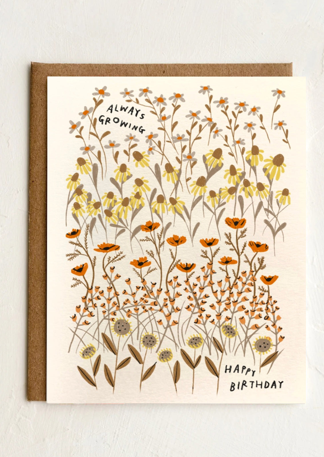 Always Growing Birthday Card