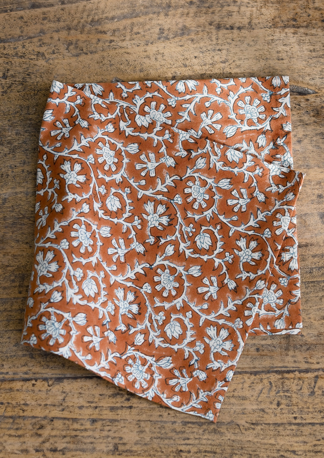 Amber Floral Cotton Napkin