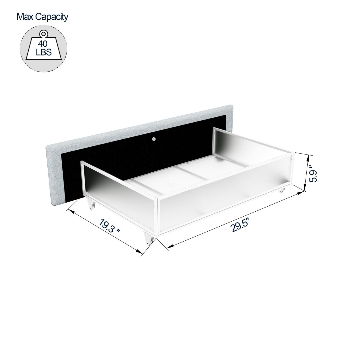 Anda Queen Size Ivory Boucle