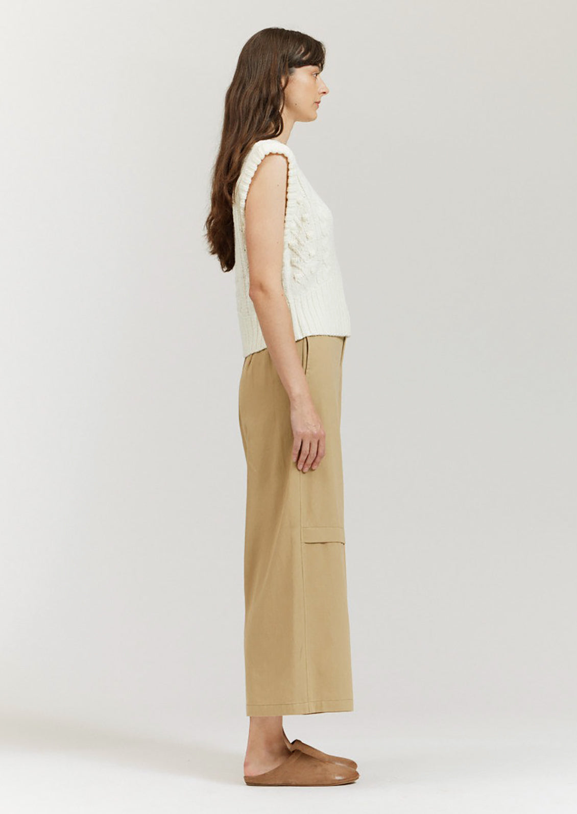 Andersen Knee Pleat Pant