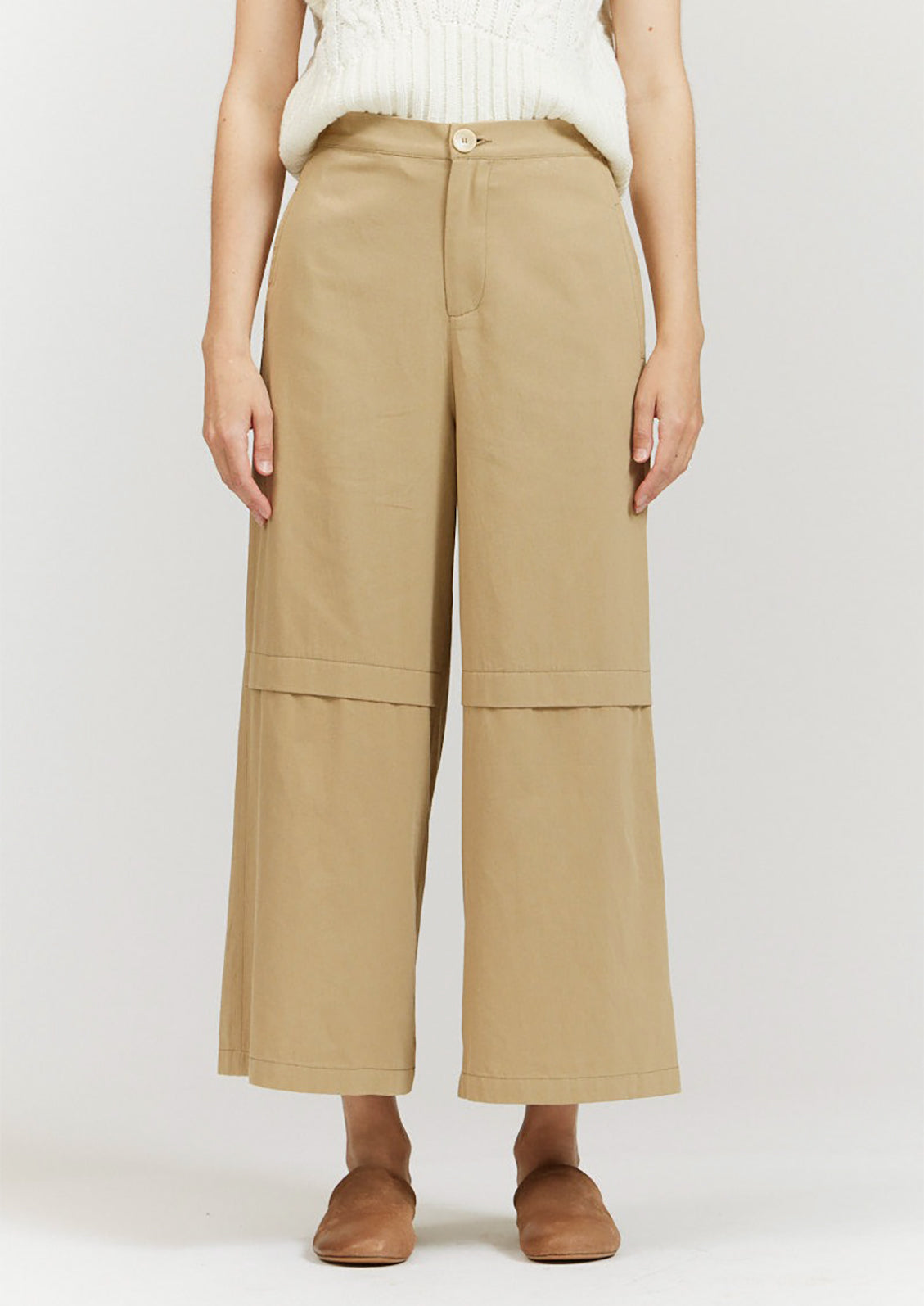 Andersen Knee Pleat Pant