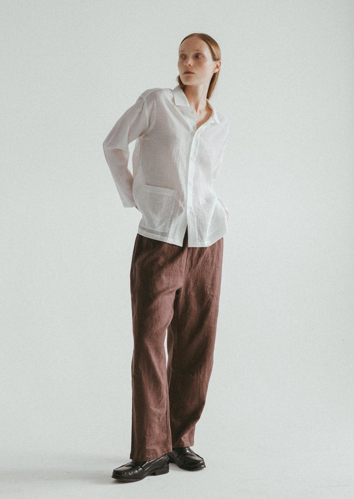 Annet Linen Blend Top