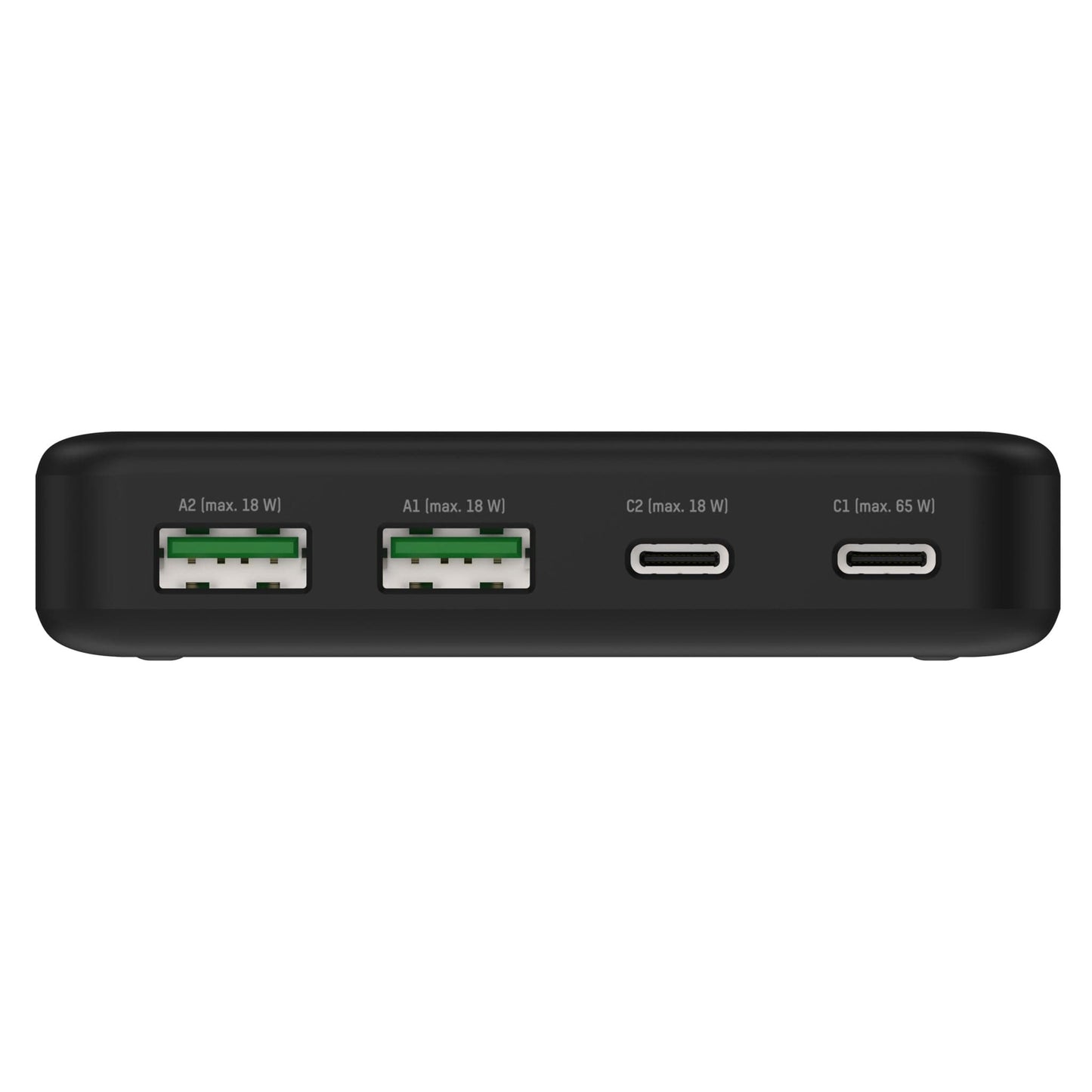 ANSMANN 4-port USB Desktop Charger with Power Delivery - 3.25A / 65W