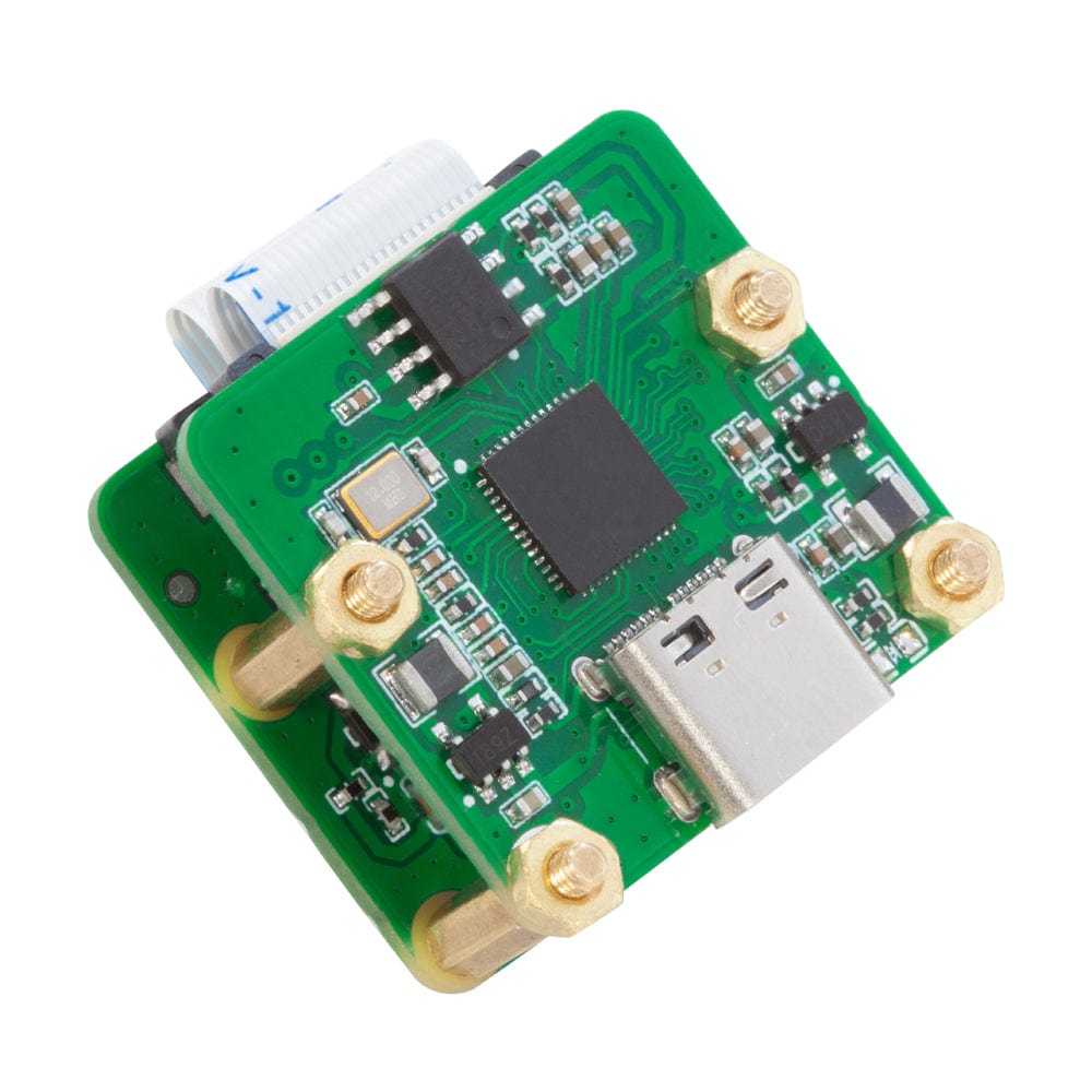 Arducam Wide Angle 12MP IMX708 USB-C UVC Fixed-Focus Camera Module with Microphone