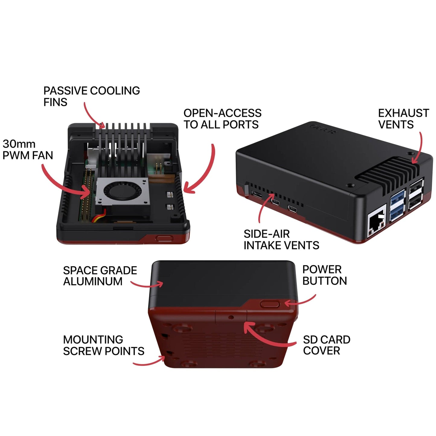 Argon NEO 5 Case for Raspberry Pi 5
