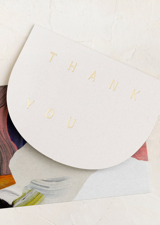 Artsy Envelope Thank You Card