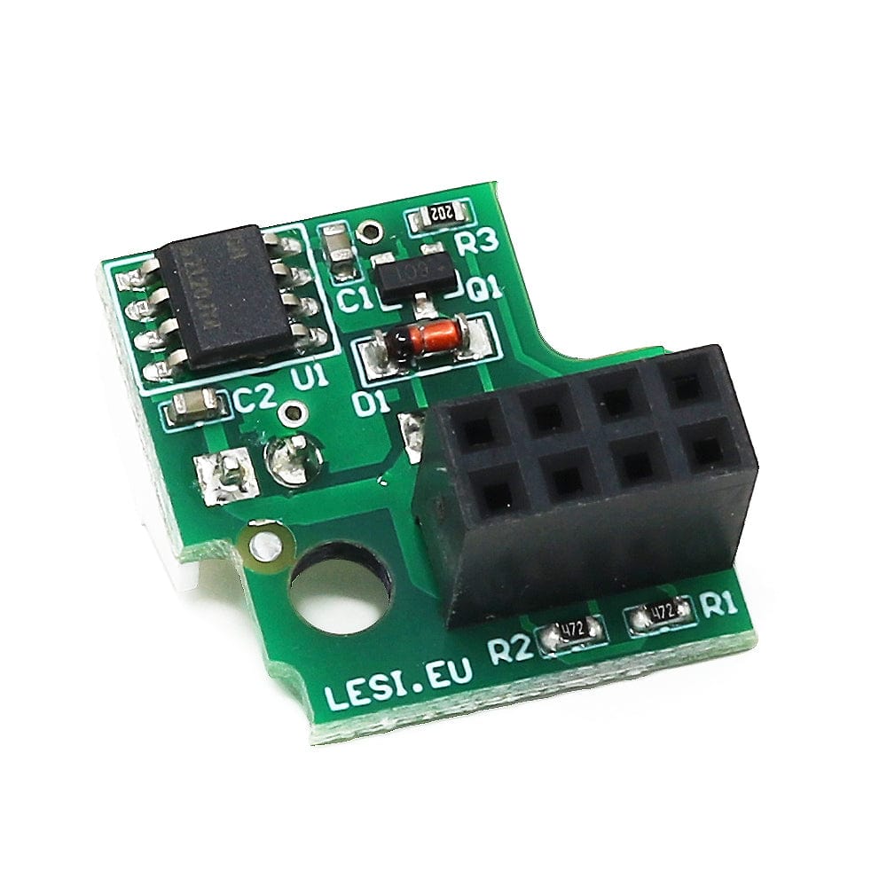 Auto-Fan Control & Crypto Module for Raspberry Pi (with 5V pins)