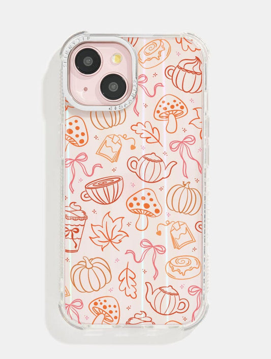 Autumn Doodle Shock iPhone Case