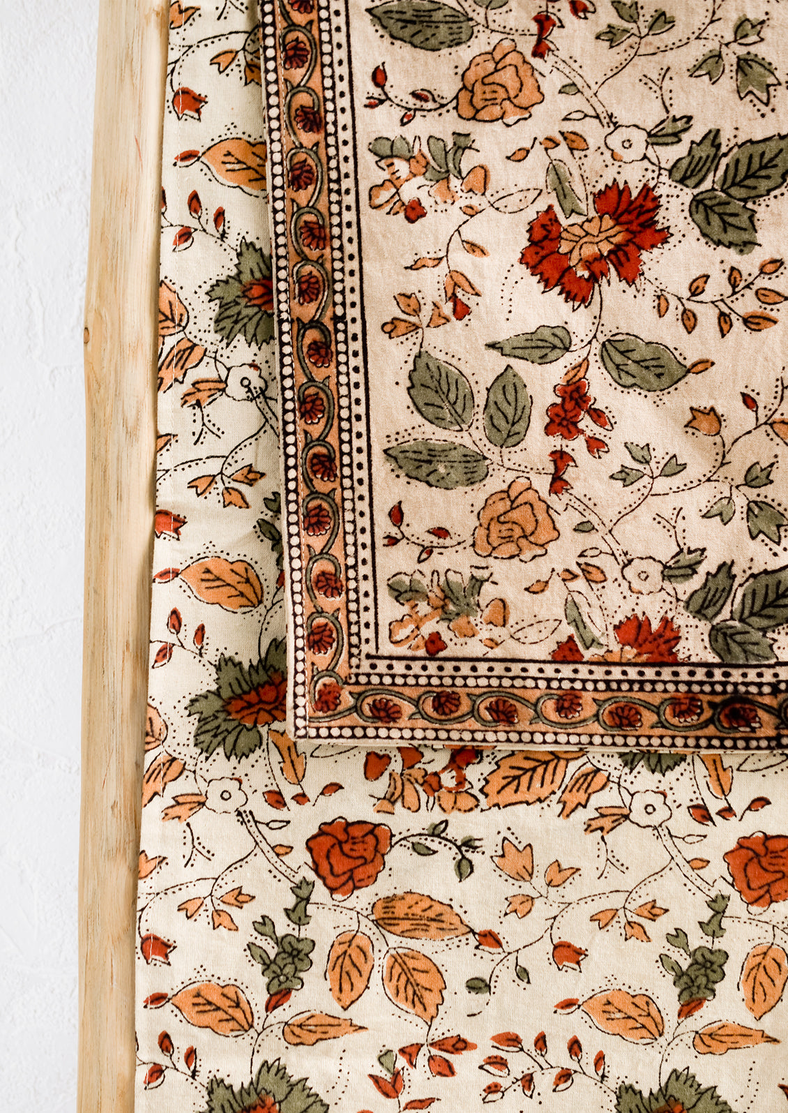 Sanguine Floral Table Runner