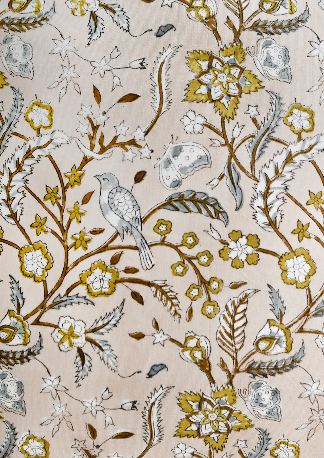 Aviary Block Print Pillow