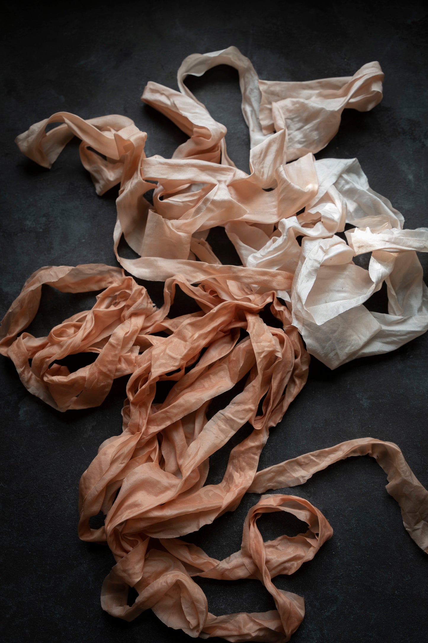 DIY / Undyed Silk Ribbon