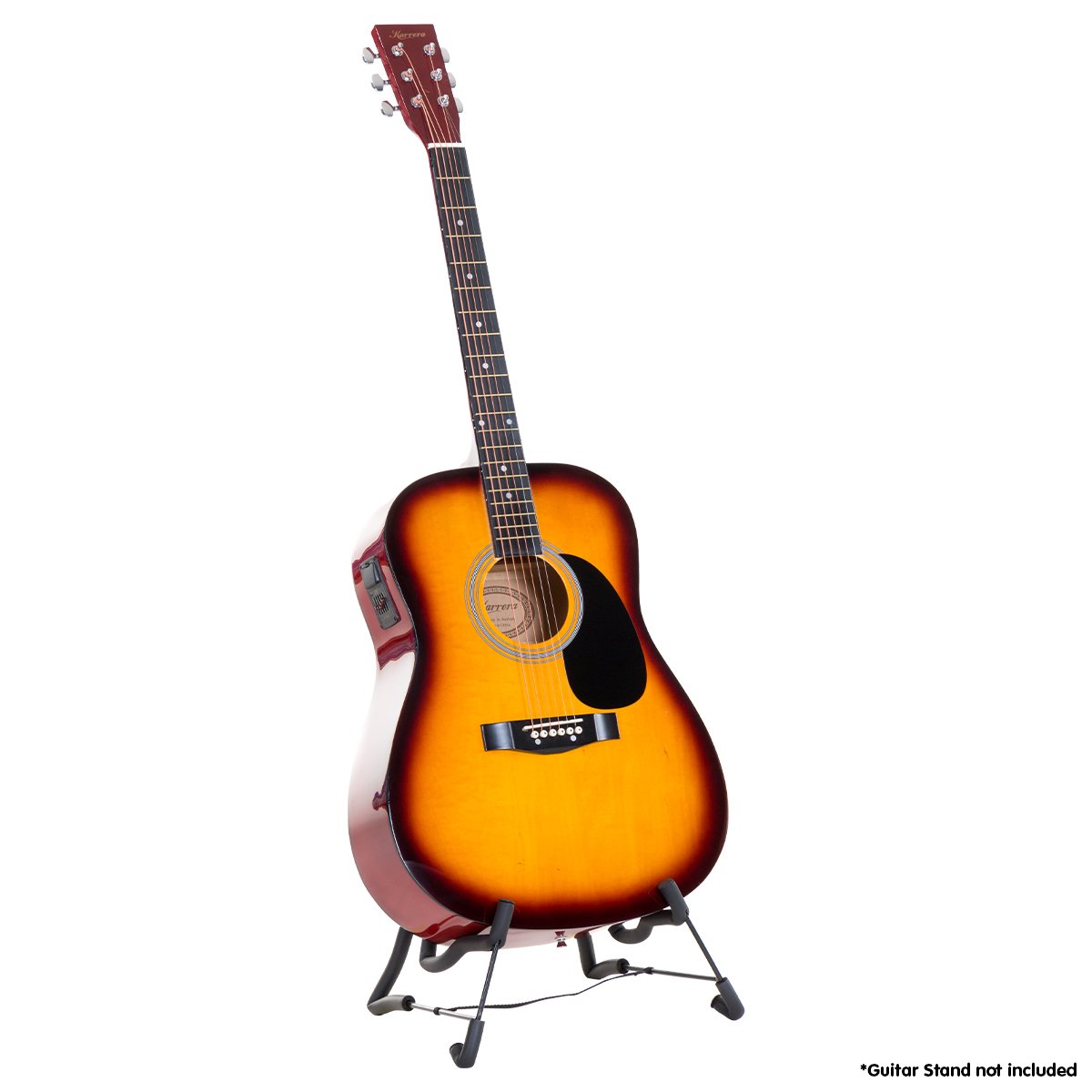 Karrera Electronic Acoustic Guitar 41in (Sunburst)
