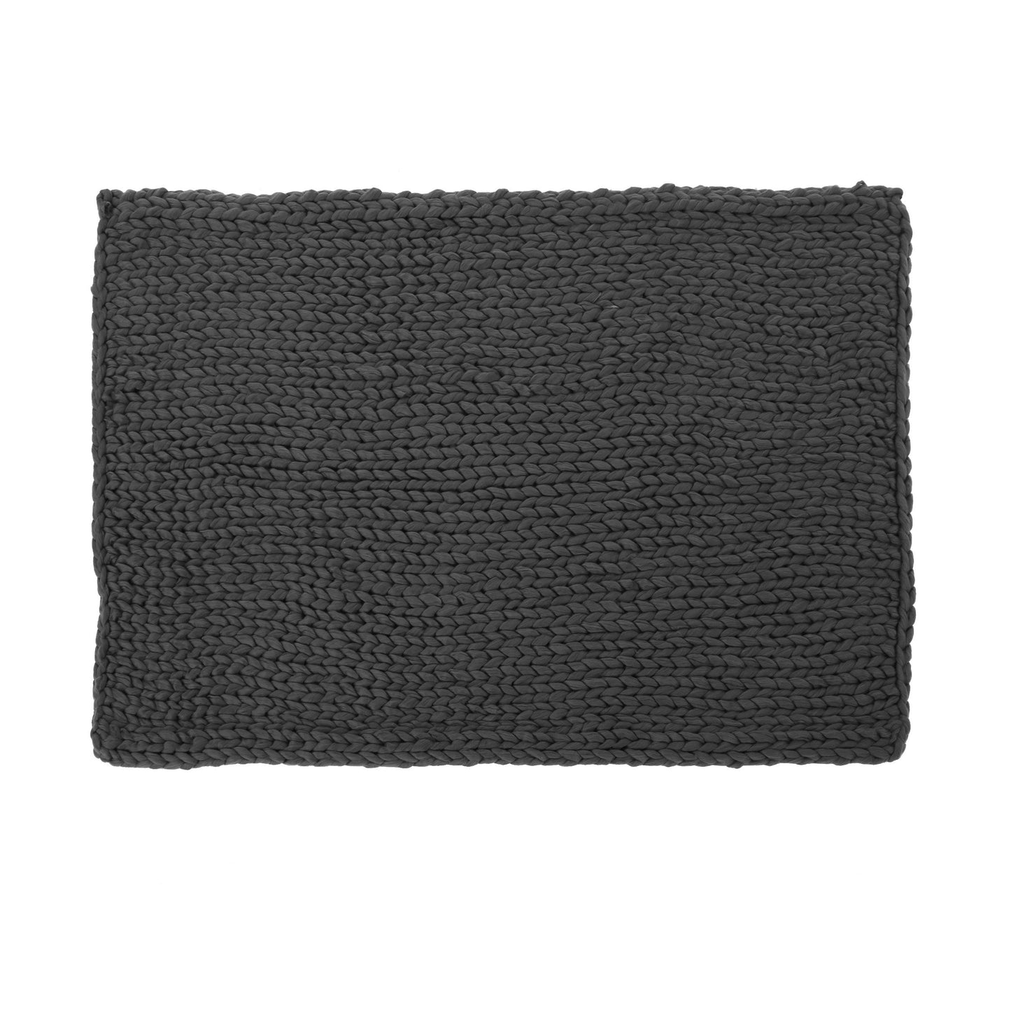 Estyl Knitted Braid Pattern Throw Blanket