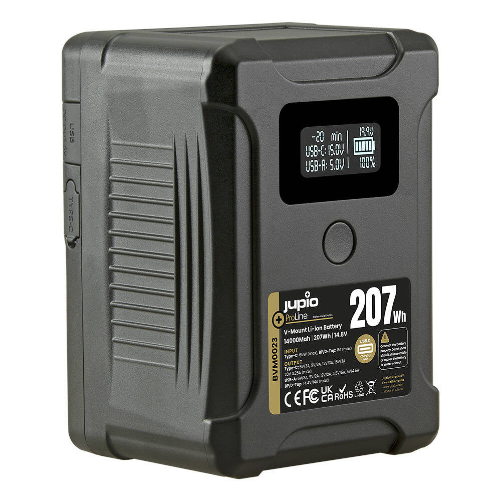 Jupio ProLine 207W/14000mAh Extreme V-Mount Li-Ion Battery For Camera