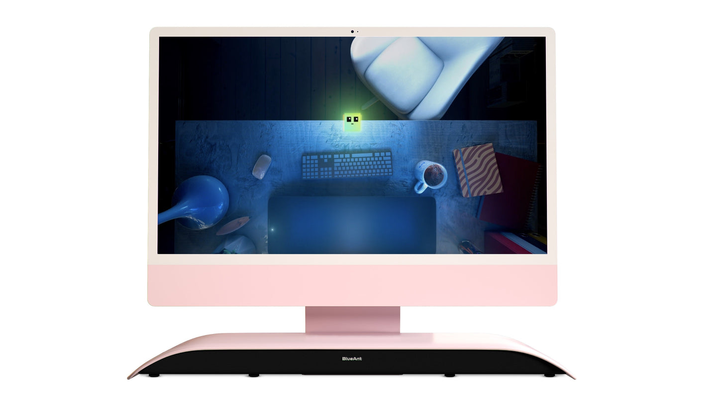 BlueAnt Soundblade  Under Monitor Soundbar (Pink)