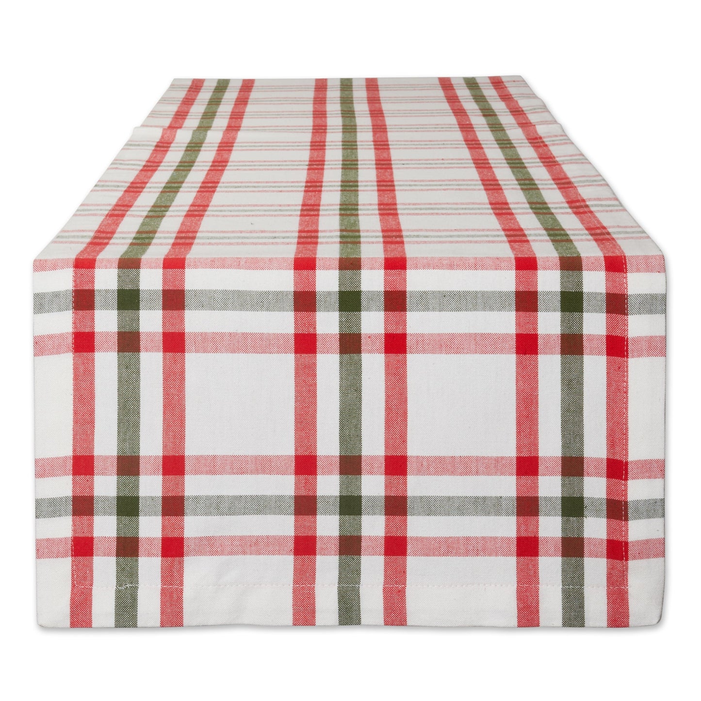 Nutcracker Plaid Table Runner 14X72