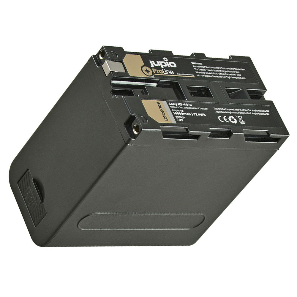 Jupio ProLine Li-ion 7.2V 10050mAh Battery For Sony NP-F970 Camera