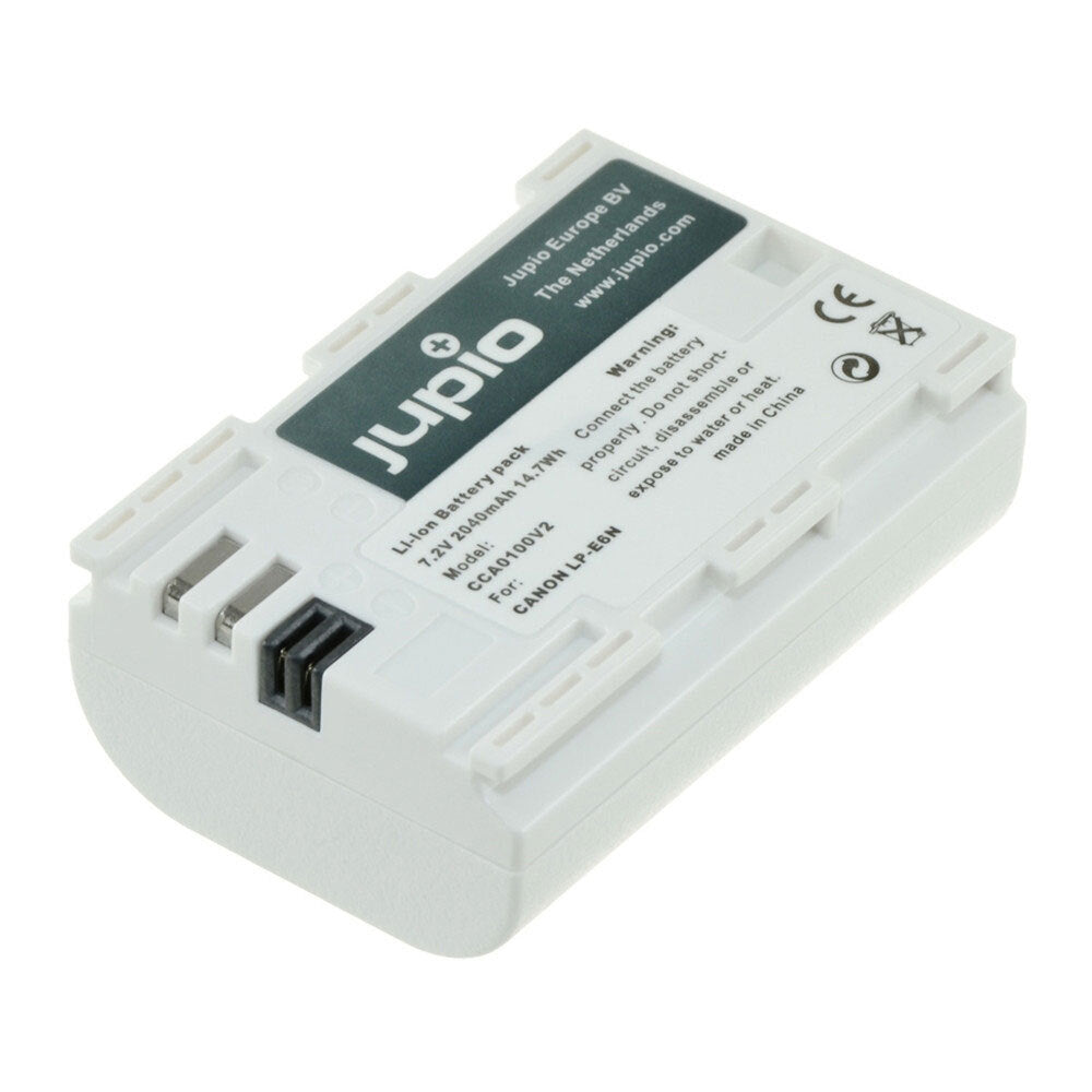 Jupio 2x Batteries 2040mAh & USB Dual Charger Kit For Canon LP-E6N Ultra