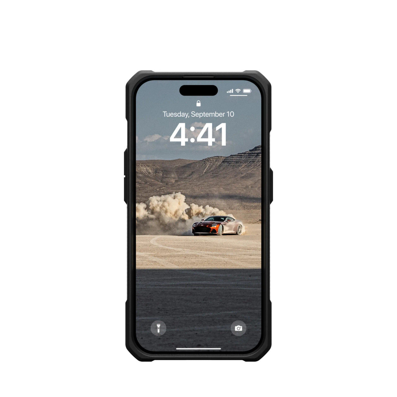 UAG phone case for iPhone 15 Pro Monarch Aramid (Black)