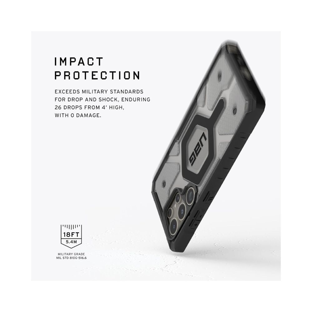 UAG Pathfinder Clear Magnet for Samsung S24 Ultra (Ice)