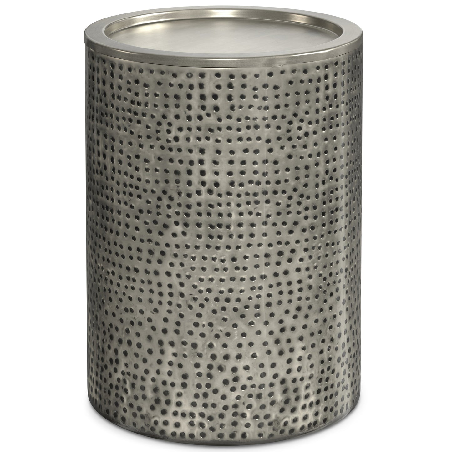 Hyperion Side Table with Round Cylinder Shape