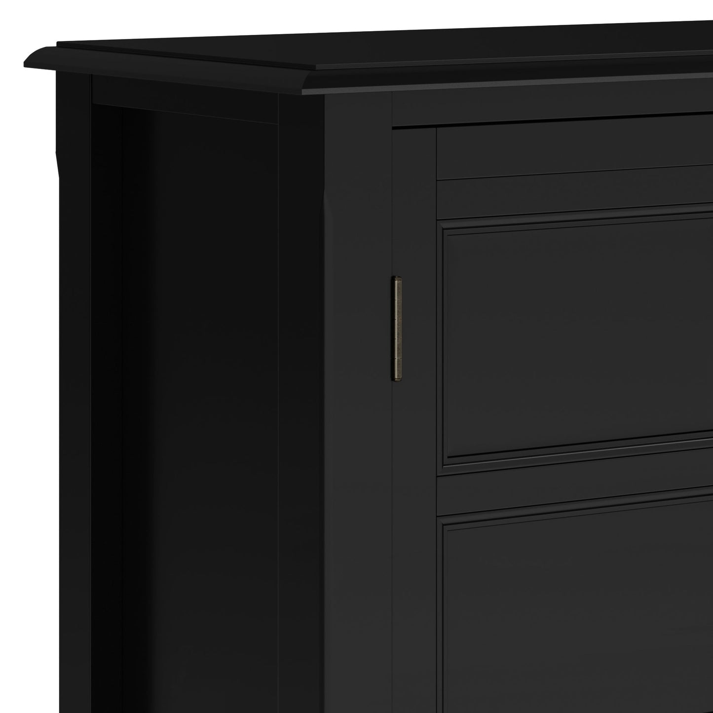 Fracture Storage Cabinet with 2 Doors and Tapered Legs
