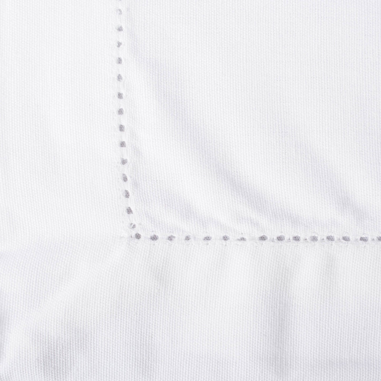 Off-White Hemstitch Table Runner 14X108