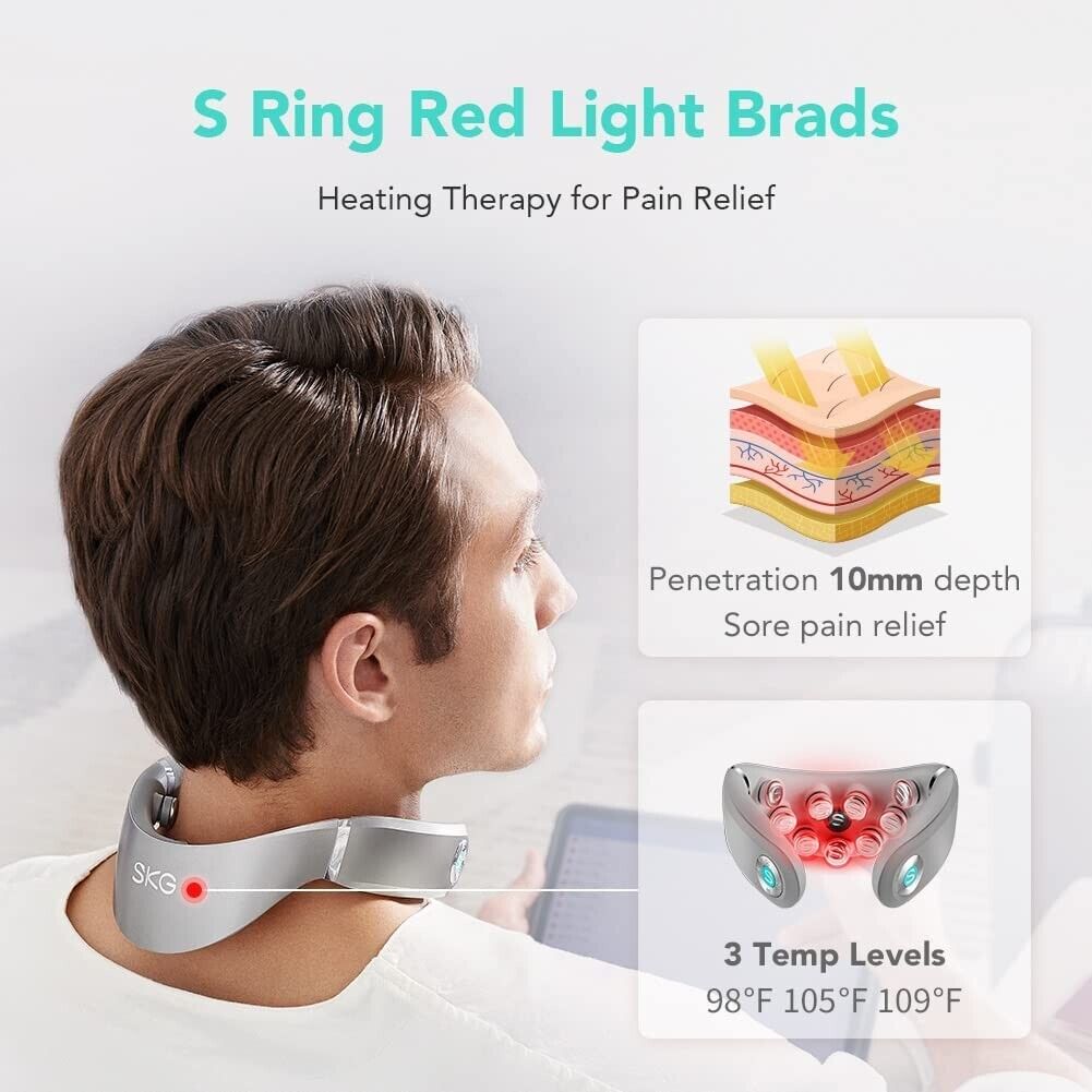 SKG G7 PRO Infrared Neck Massager with Heat and Vibration